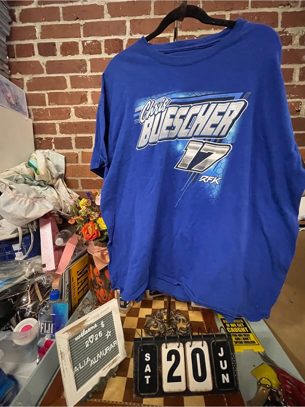 Chris Buescher Royal Car T-Shirt